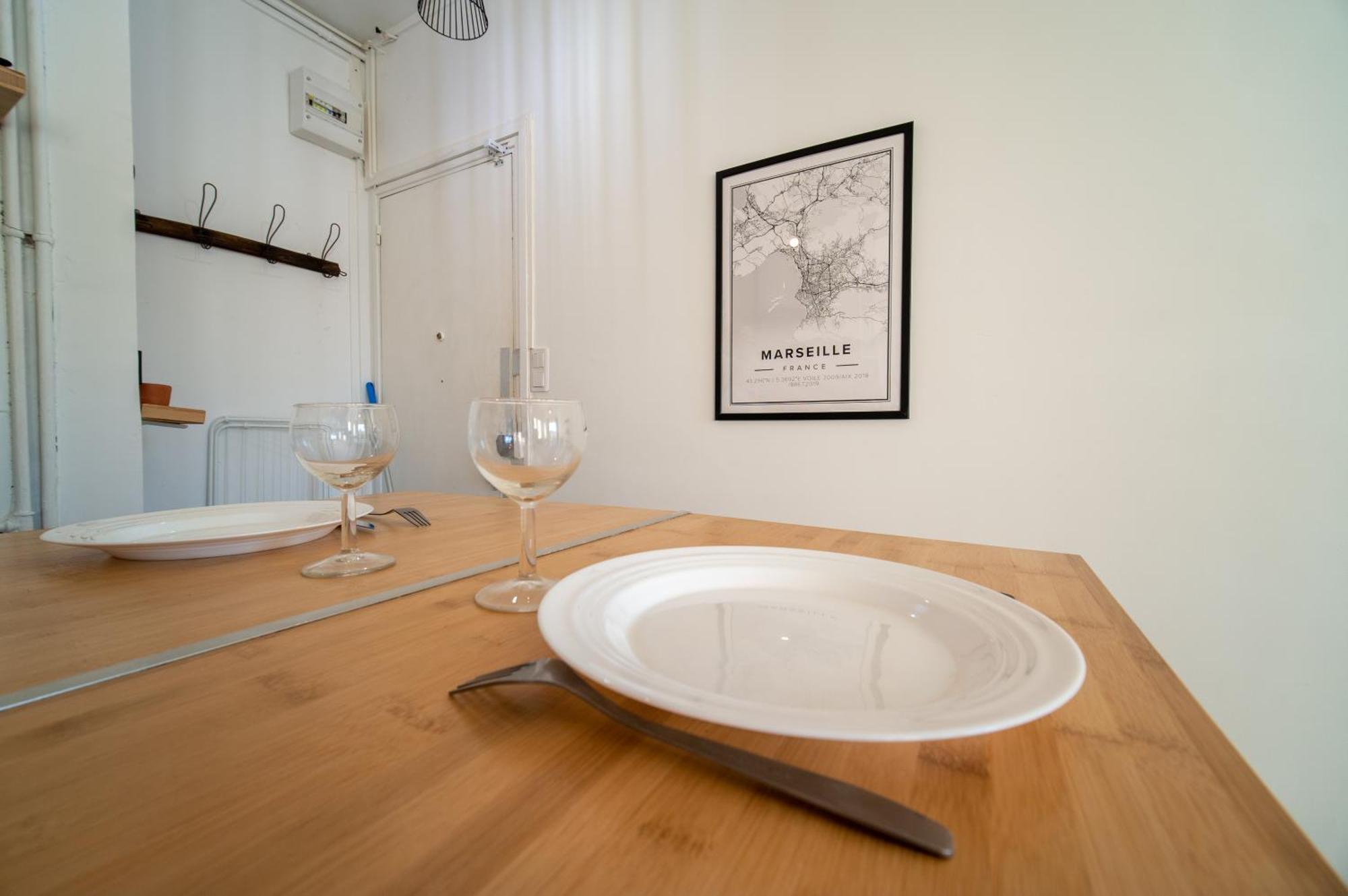 Appartement Tout Equipe Vieux Port 4 Couchages Марсилия Екстериор снимка
